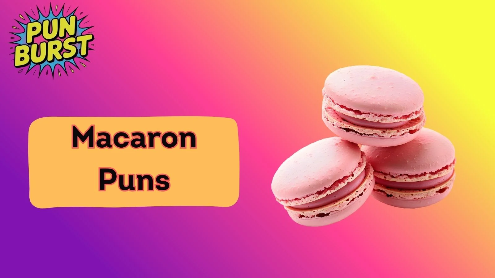 Macaron Puns