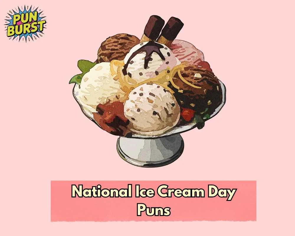 National Ice Cream Day Puns