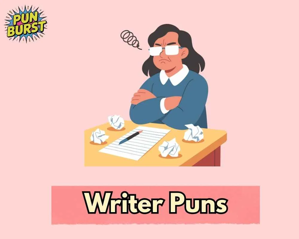 Writer Puns
