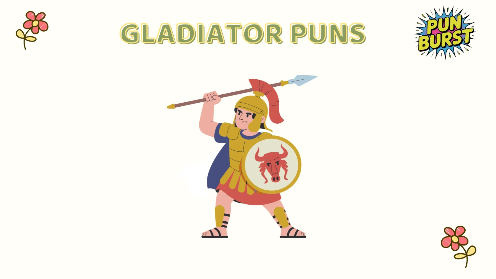 Gladiator puns