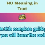 HU Meaning in Text
