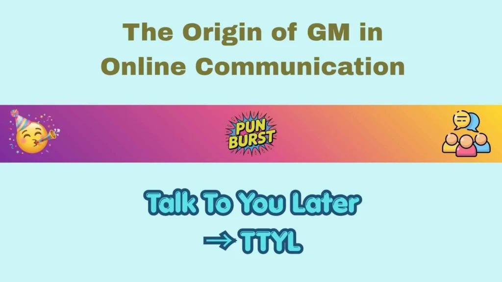 The Origin of GM in Online Communication