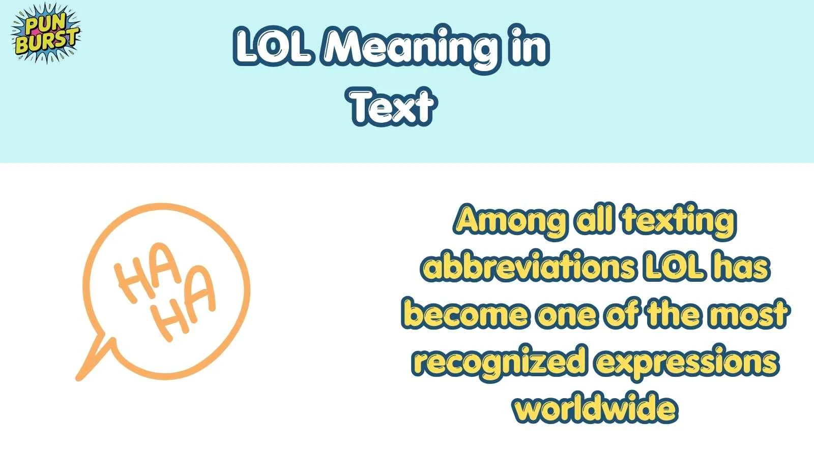 LOL Meaning in Text
