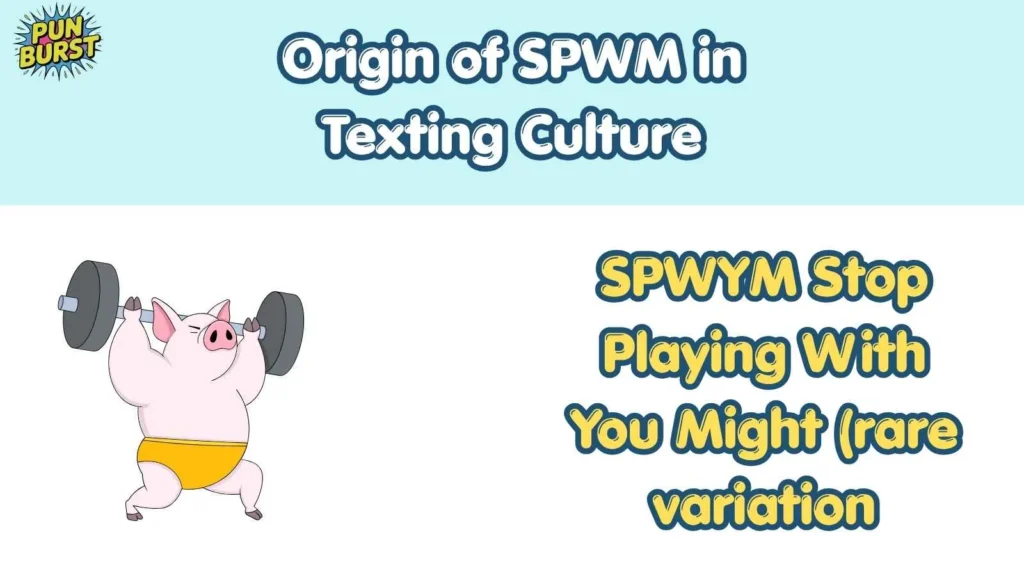 Origin of SPWM in Texting Culture